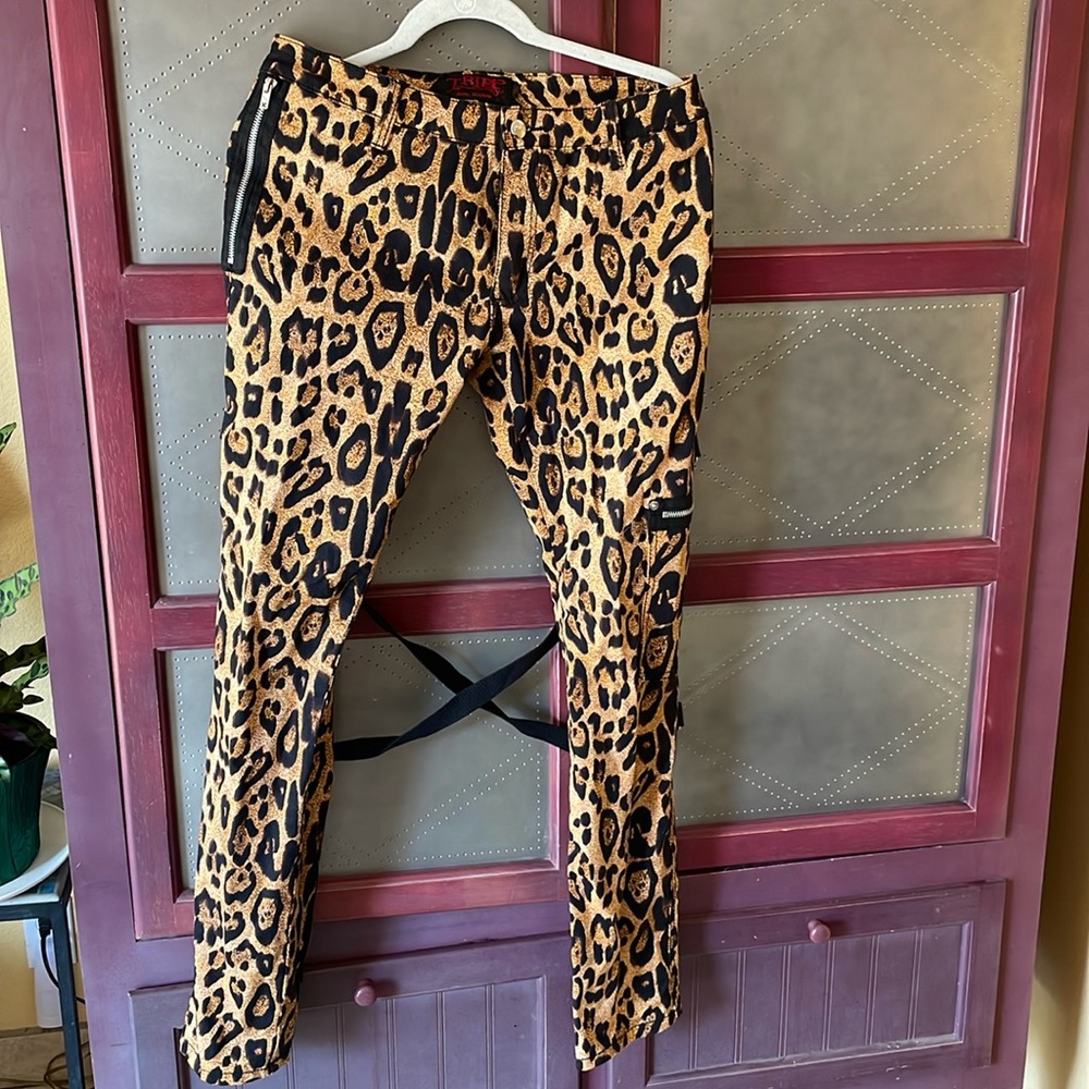 Tripp NYC Brown and Black Cargo Pants